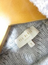 【送料無料】TED BAKER　テッドベーカー　ワンピース　Sサイズ　灰色　グレー　長袖　フェミニン　インポート /n946161_画像6