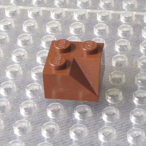 ◆レゴ∥LEGO【45度2x2コーナーカットスロープ/茶色】#3046◆正規品 [R84566]の画像1