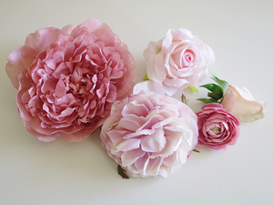 замечательный . цветок * искусственный цветок материалы . цветок часть розовый серия 5 шт K1-R