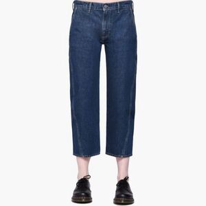 Levi's made crafted クロップ丈デニム 斜めステッチ w25