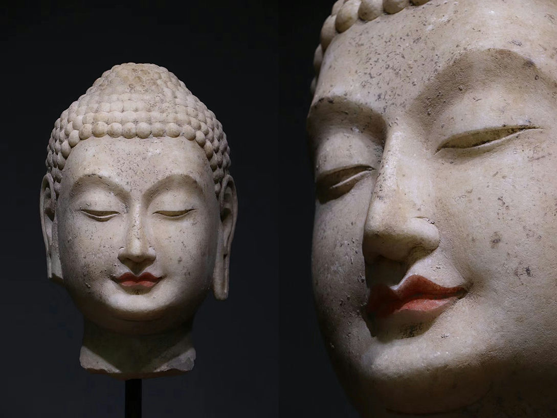 M◇明神◇極上珍品・時代物・古和田玉・黄玉彫・八瑞紋手串・手彫り ...