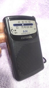 AIWAアイワ、AMラジオ、CR-AS5