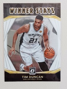 NBA 2020-21 PANINI DONRUSS OPTIC ティム ダンカン DUNCAN WINNER STAYS インサート