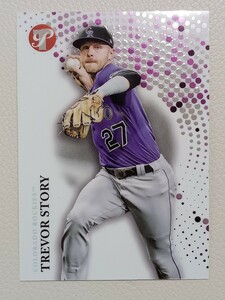 MLB 2022 TOPPS PRISTINE BASEBALL トレバー ストーリー STORY ベース #40