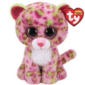 Ty Beanie Boo's レイニー（M）ぬいぐるみ ヒョウ（お誕生日：7月9日）