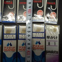 Owner キス競技用 7号 ハリス1号 その他合計18枚セット ※減有 ※サビ有 ※在庫品 (12k0305)_画像6