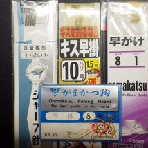 Owner キス競技用 7号 ハリス1号 その他合計18枚セット ※減有 ※サビ有 ※在庫品 (12k0305)_画像10