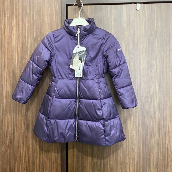 良品　定価5.7万　EMPORIO ARMANI　エンポリオアルマーニ ブルゾン　コート　アウター 4A 106cm 女の子