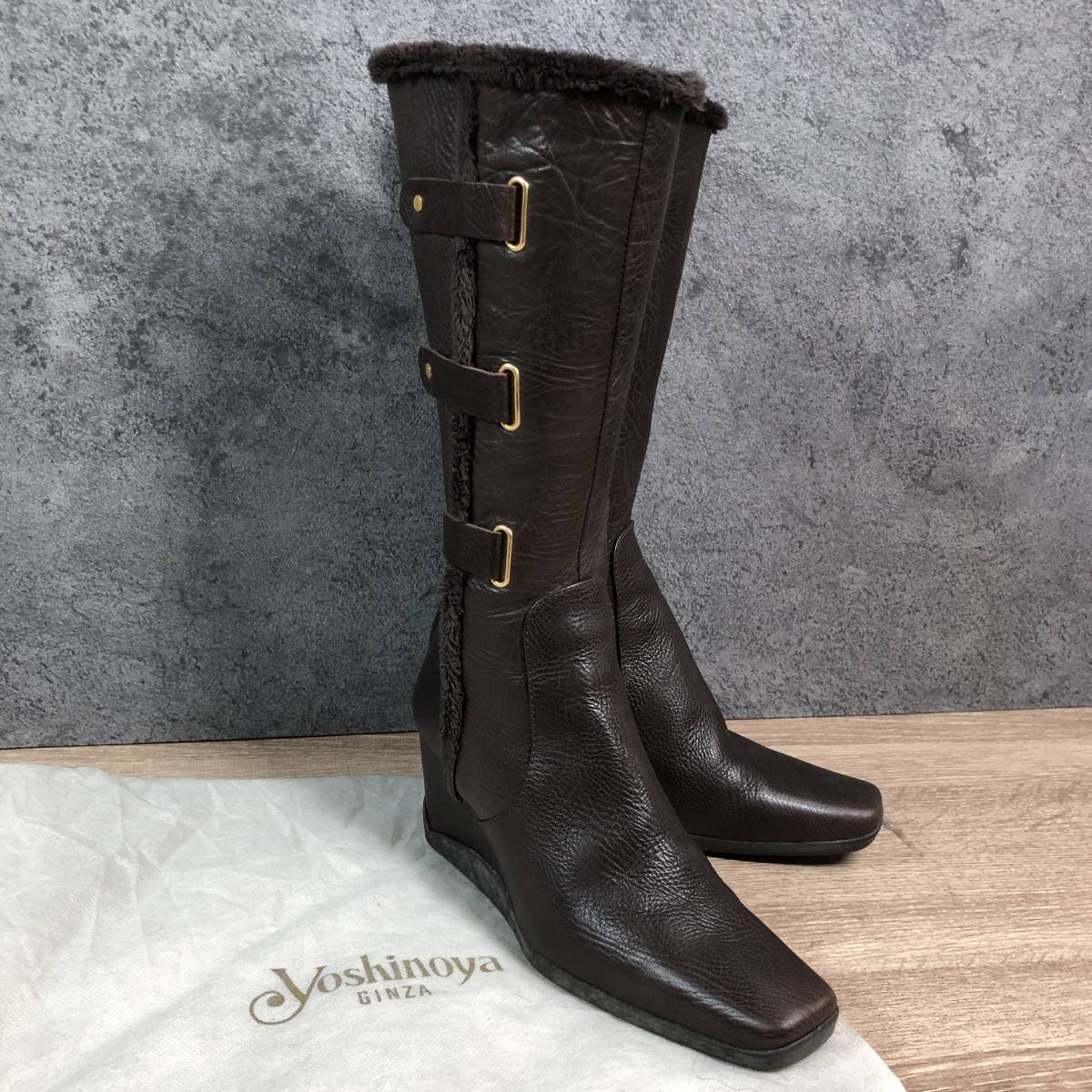 銀座 ヨシノヤ ロングブーツの値段と価格推移は?|23件の売買情報を 銀座 ヨシノヤ ロングブーツの値段と価格推移は?|23件の売買情報を
