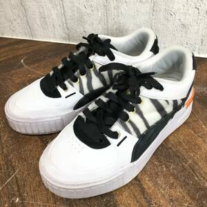 1000円スタート◇PUMA プーマ スニーカー CALI SPORT W.CATS WNS 22.5cm カリスポーツ Wキャット ウィメンズ レディース 373909-01 菊MZ