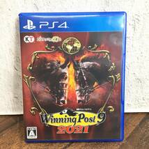 PS4ソフト Winning Post 9 2021 ウイニングポスト 競馬シミュレーションゲーム 菊TK_画像1