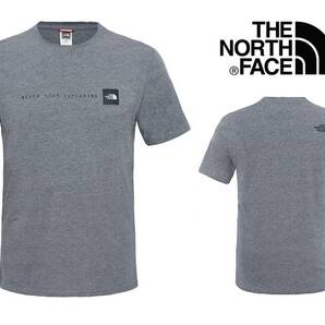 売切１円～【新品】正規品☆THE NORTH FACE☆NSE TEE☆Tシャツ☆グレー☆海外Lサイズの画像1