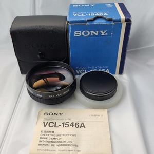 SONY ソニー テレコンバージョンレンズ VCL-1546A ×1.5 箱