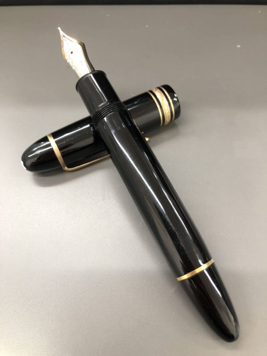 売り切り御免!】 BLANC MONT モンブラン ボルドー 14K 万年筆 145