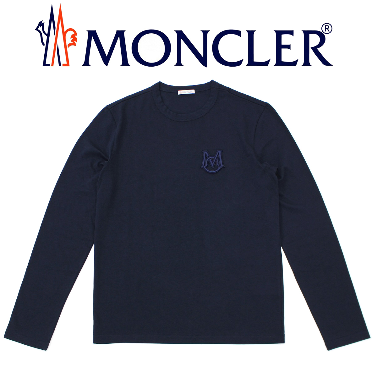 18900円定期買付 通販限定価格 21AW MONCLER ロンT 長袖 Tシャツ S