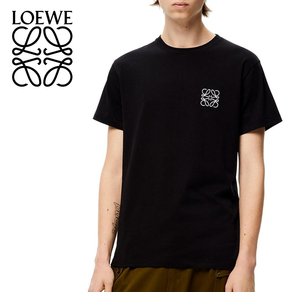 【未使用に近い】LOEWE＊メンズTシャツ・サイズL Tシャツ/カットソー(半袖/袖なし) 送料無料特別価格