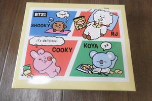 ☆BTS☆BT２１　RJ&SHOOKY＆KOYA＆COOKY　チョコ＆クッキーギフト空箱