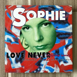 【ITA盤/12EP】Sophie / Love Never Slipping Away ■ Time Records / TRD 1186 / ユーロビート / ハイエナジー