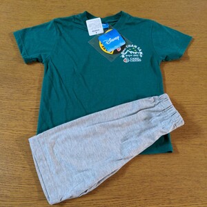 * new goods * Disney * short sleeves * half pants * pyjamas *110cm* green color * grey * for boy *No.492