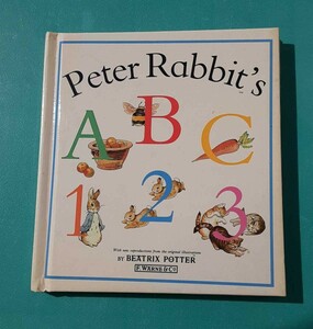 Peter Rabbit's ABC and 123 BEATRIX POTTER ピーターラビット 絵本 ウェッジウッド WEDGWOOD レトロ 英語 数字