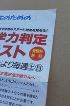 1995年 大学進学予備校 ヒューマン キャンバス チラシ 広告 歌手 須賀響子 レトロ 雑貨 コレクション_画像5