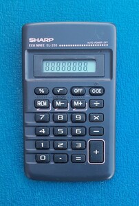 SHARP калькулятор EL-233 sharp счет машина 