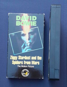 VHS ビデオテープ デヴィッド・ボウイ DAVID BOWIE Ziggy Stardust and the Spiders from Mars The Motion Picture