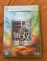 ◆【ジャンク品】読み込み未確認 XBOX 360 ソフト 真 三國無双5 マイクロソフト コーエー エックスボックス_画像1