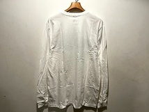 送料￥360 新品 正規品 USA限定 日本未発売 The North Face ノースフェイス ハーフドームロゴ ロンT 長袖Tシャツ WHITE US-M_画像3