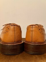 Tricker's BOURTON M7292 UK7.5(26～26.5cm) トリッカーズ ウィングチップ バートン　エイコンアンティーク_画像4