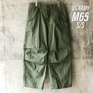 KU60 America армия US ARMY M-65 армия хлеб поле брюки S/S military милитари Vintage Vintage 