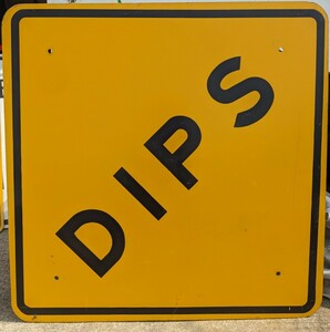 アメリカ 本物標識 ビンテージ DIPS 輸入品