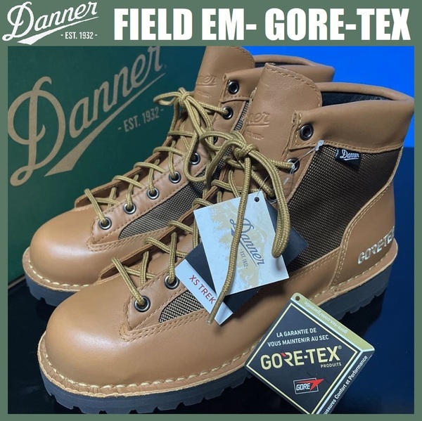 26.0cm ★ Danner FIELD EM-GTX GORE-TEX ダナー フィールド ゴアテックス トレッキング 防水 レザー ブーツ キャンプ アウトドア D121033