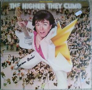 David Cassidy『The Higher They Climb - The Harder They Fall』LP
