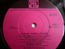 Sandie Shaw『Love Me, Please Love Me』LP Soft Rock ソフトロック_画像3