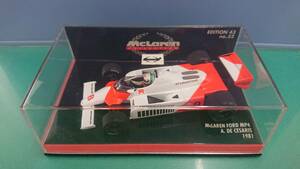 MINICHAMPS 1/43 EDITION 43 no.32 マクラーレン フォード MP4 アンドレア・デ・チェザリス 1981　ミニチャンプス