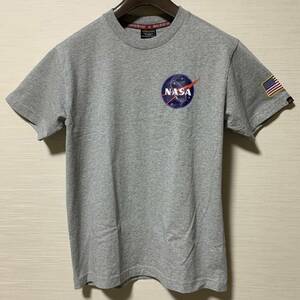 Alpha Industries(アルファインダストリーズ) - ＭEN 半袖Tシャツ NASAコラボ (新品・未着用・タグ付・Mサイズ・大人気完売商品・アメカジ)