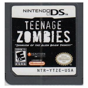 ★[北米版NDS]Teenage Zombies: Invasion of the Alien Brain Thingys![ROMのみ](中古)