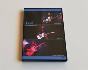 DVD G3 / Live In Denver 美品国内盤 Joe Satriani,Steve Vai,Yngwie Malmstten