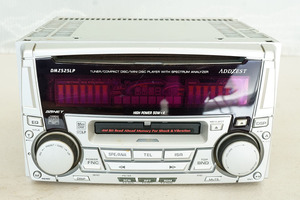 【ジャンク】 ADDZEST アゼスト カーオーディオ DMZ525LP CD MD プレーヤー AM/FM 中古　[VH443]