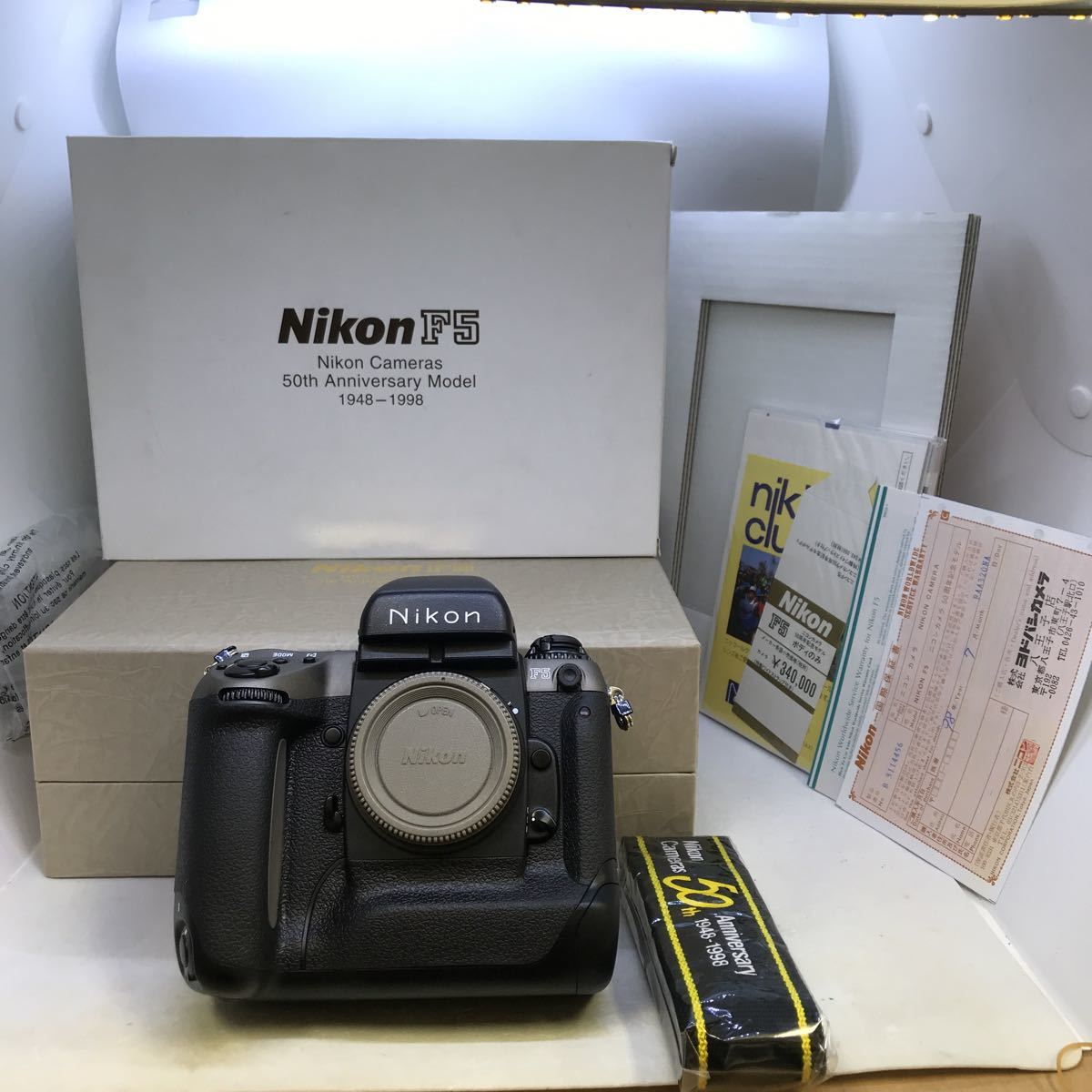 NIKON F5 50周年の値段と価格推移は？｜1件の売買データからNIKON F5