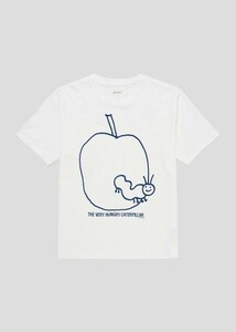 新品未使用！グラニフ はらぺこあおむし ホワイト メンズ Tシャツ XLサイズ