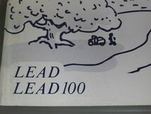 LEAD 100 リード AF48 JF06 ホンダ オーナーズマニュアル 取扱説明書 使用説明書 送料無料_画像2