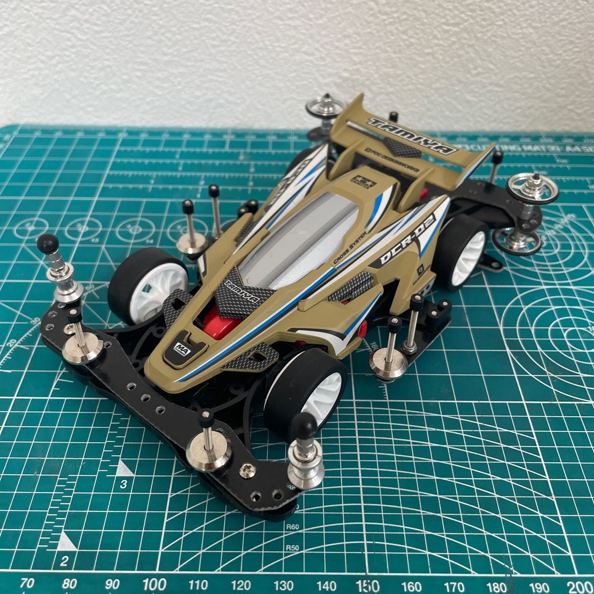 ミニ四駆 MSフレキ サンダーショット タミヤカラー ATスライドダンパー
