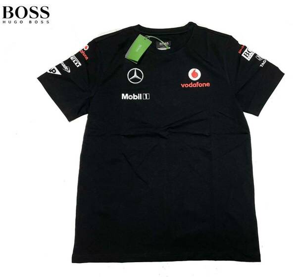 マクラーレン・メルセデス 2013　支給品 Tシャツ L 新品　非売品　HUGO BOSS バトン　ペレス　F1