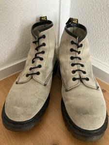 激レア Dr. Martens 6ホール 英国製 スウェード Made in England ドクターマーチン UK9 28cm