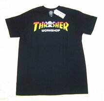 送料無料 スラッシャー SPECTRUM T-SHIRT スペクトラム 半袖 Tシャツ レインボー アウトライン マグロゴ 黒 XL 315013 US企画_画像1