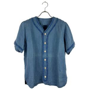 VISVIM (ビスビム) ICT DUGOUT SHIRT S/S Indigo Camping Trailer