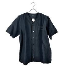 VISVIM (ビスビム) DUGOUT SHIRT S/S FLANNEL 18SS (black)_画像1