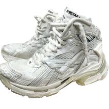 BALENCIAGA(バレンシアガ) Off-White Runner High Sneaker_画像2